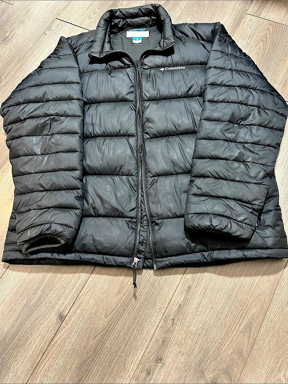 Columbia Powder Lite Jacket Black Puffer Jacket Large